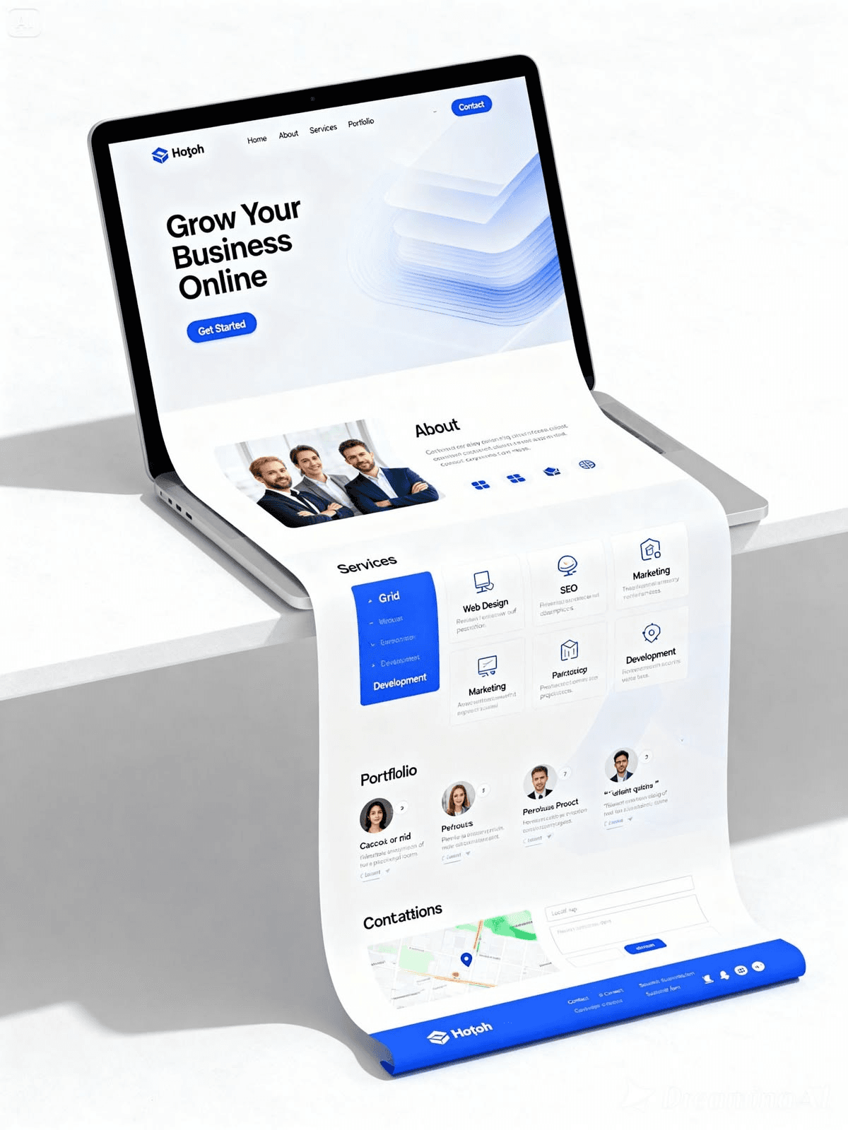 Project Showcase Mockup